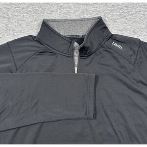 UNRL Elite Pullover Mens Size 2XL Black 1/4 Zip Performance Stretch Golf